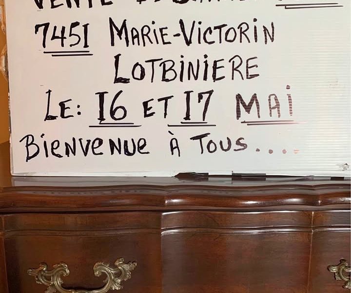 Vente de garage