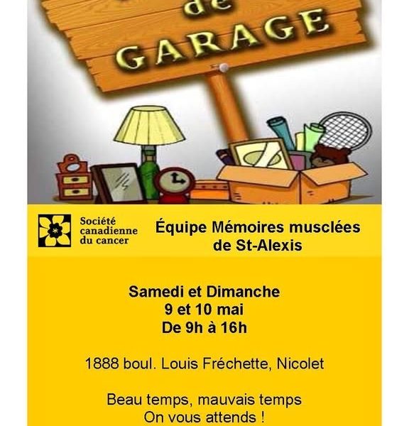 Vente de garage