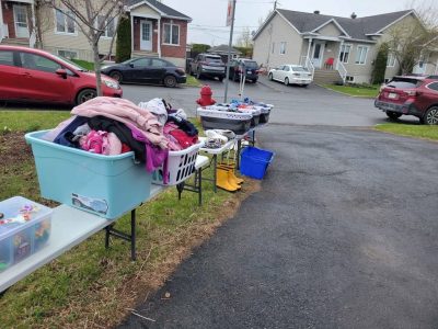 Vente de garage 2 mai