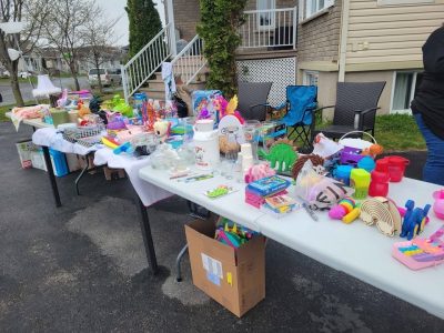 Vente de garage 2 mai