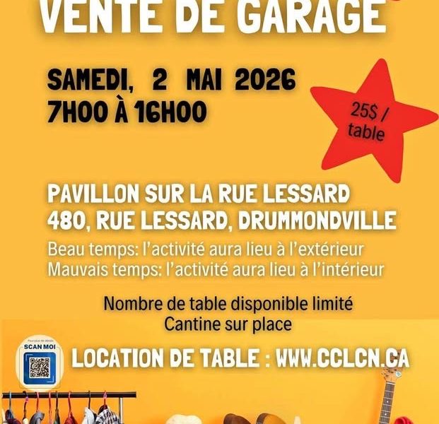 VENTE DE GARAGE