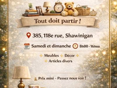 Grande vente vide maison