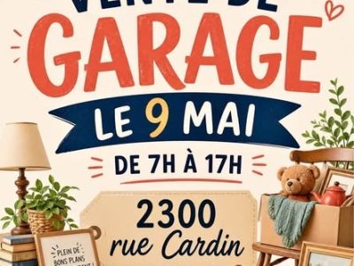 Vente de garage