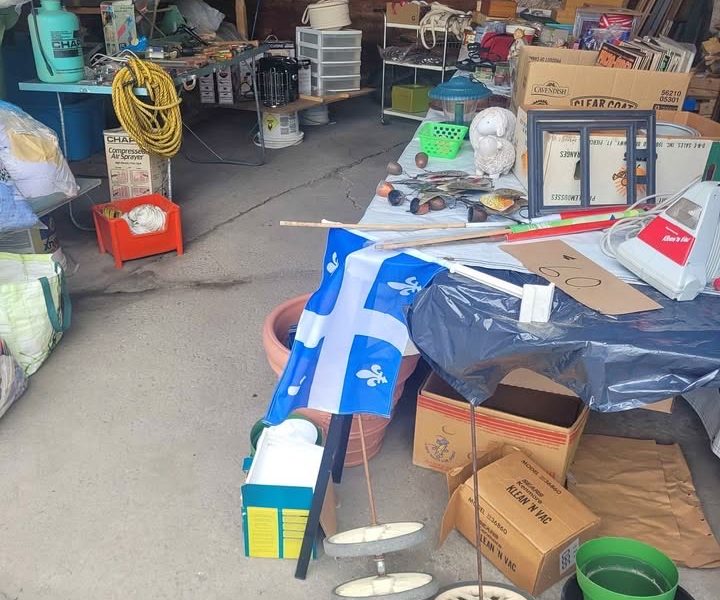 Vente de garage 2-3 mai