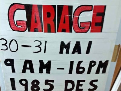 Vente de garage
