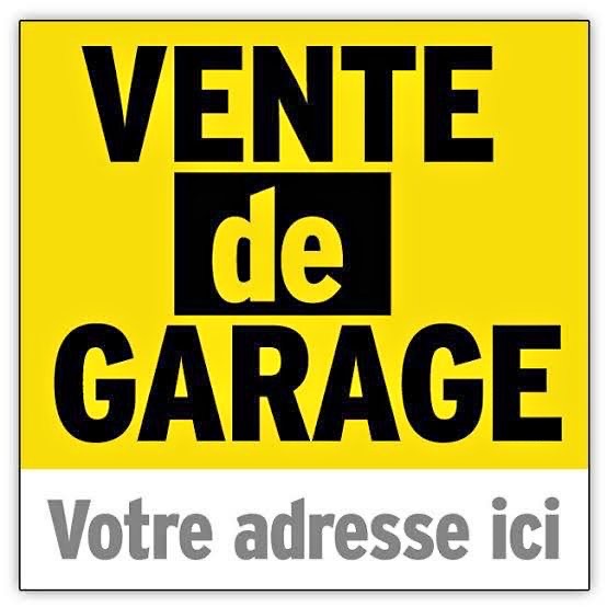 Vente de garage / Becancour-Saint Grégoire