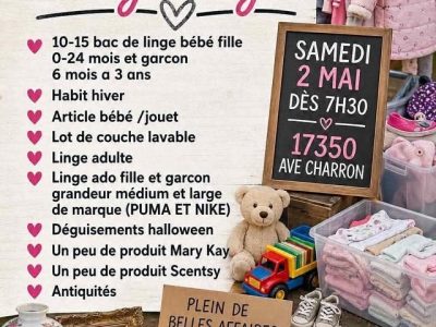 Vente de garage 2 mai 2026 Saint-Hyacinthe