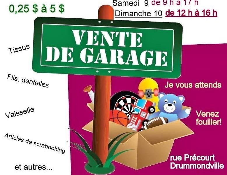 Vente de garage