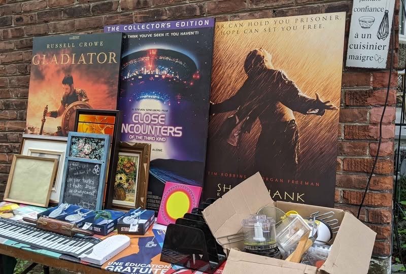 Vente de garage 20 juin centre-ville
