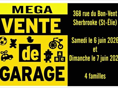 MEGA VENTE DE GARAGE