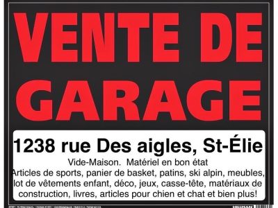 Vente de déménagement