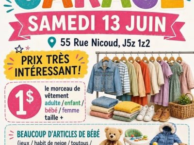 Vente de garage