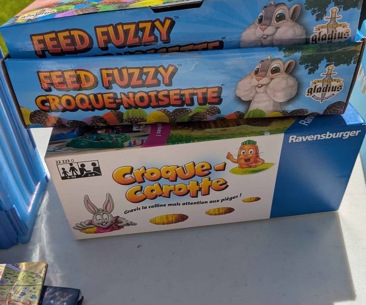 Vente garage JEUX POUR ENFANTS Repentigny