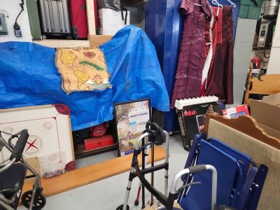 Vente de garage dans le garage