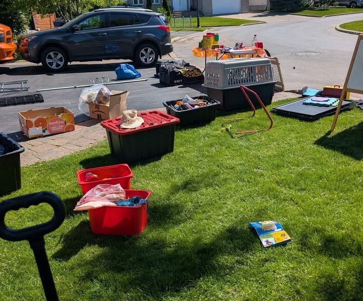 Vente de garage 13/06