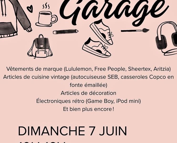 Vente de garage - Ahuntsic - 7 juin