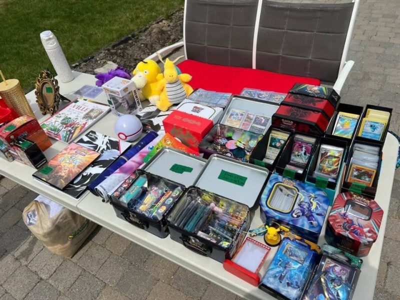 Vente de garage Pokémon!