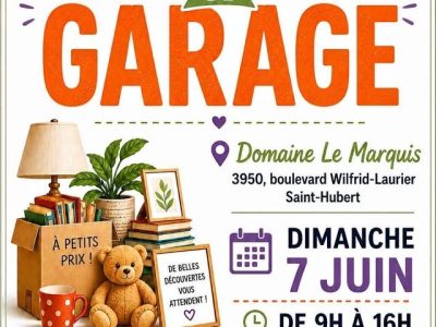 Vente de garage - 7 juin