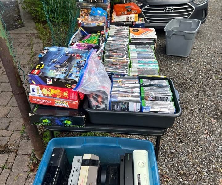 Vente de garage jeux video et lego 5 juin vendredi