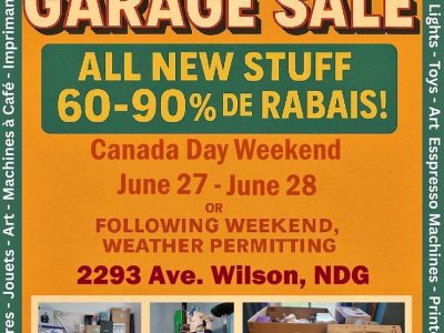 Garage Sale | June 27 - 28