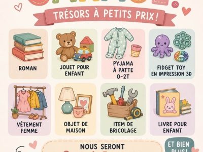 🌞 GRANDE VENTE DE GARAGE MULTIFAMILIALE! 🌞 13-14 juin