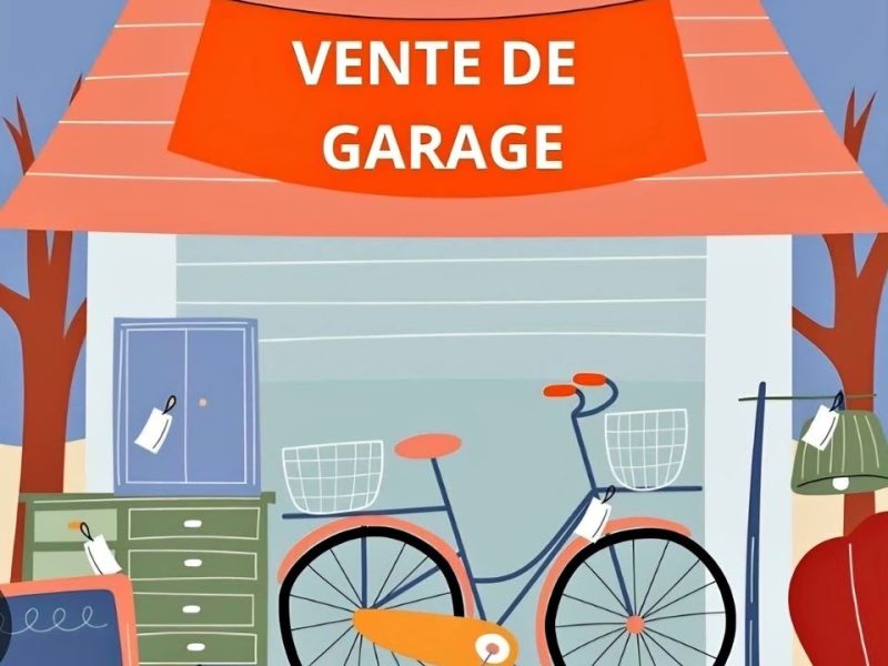 Vente de garage 5-6 juin! Si pluie, sous le carport