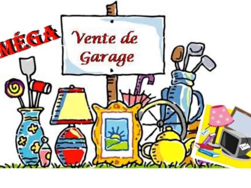 Méga vente de garage 27-28 juin