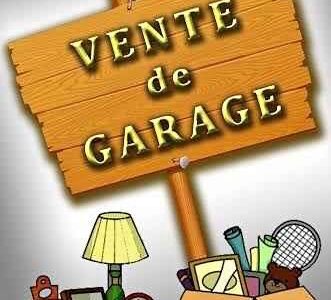 Vente de garage 27-28-29 juin