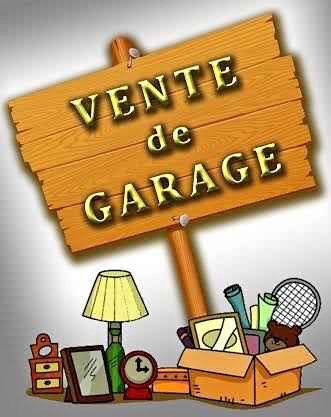 Vente de garage 27-28-29 juin