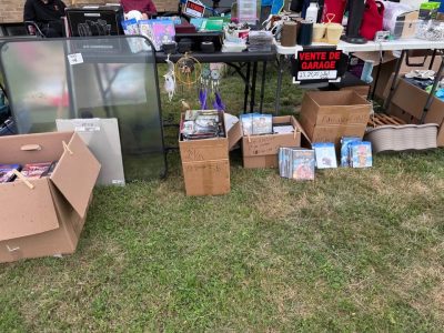 Vente de garage 23-24-25 juillet