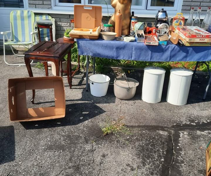 Vente de garage 24 - 25 - 26 juillet