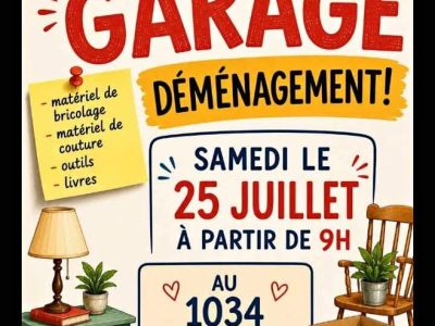 Vente de garage