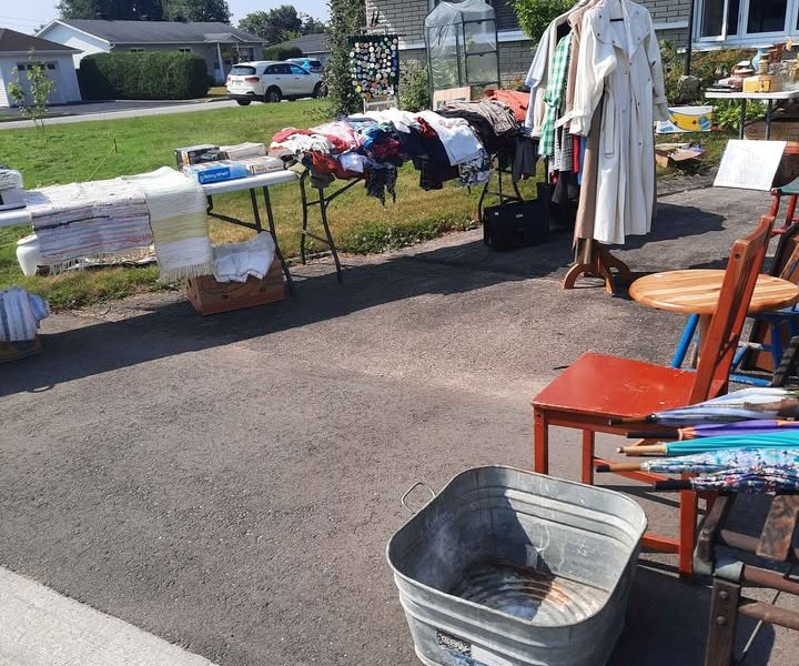 Vente de garage 24 - 25 - 26 juillet