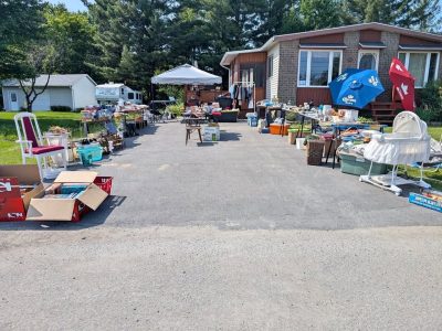 Vente de garage samedi le 11 juillet