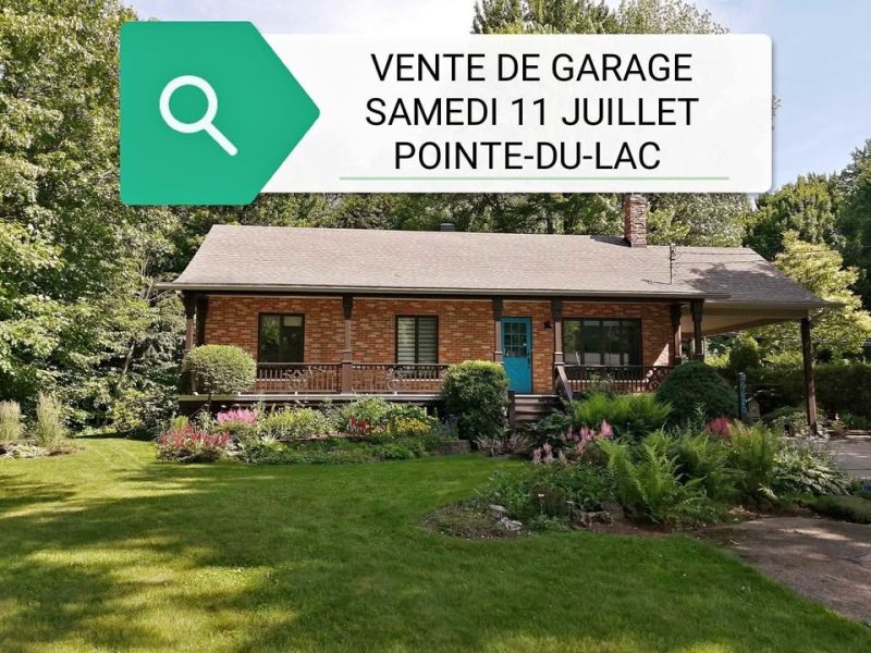 Vente de garage 11 juillet