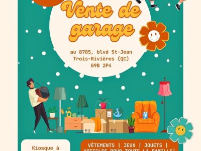 Vente de garage - 4 juillet