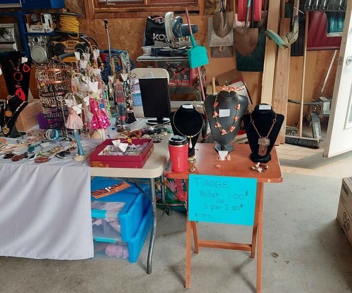 Vente de garage 3, 4 & 5 juillet