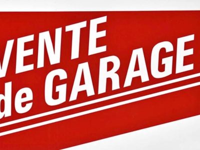 Vente de garage 4-5 juillet