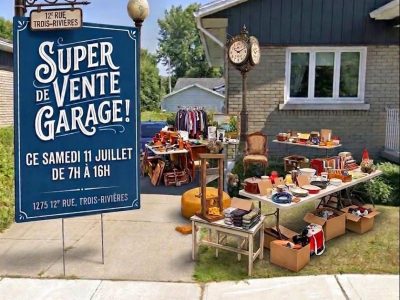 VENTE DE GARAGE - 11 juillet