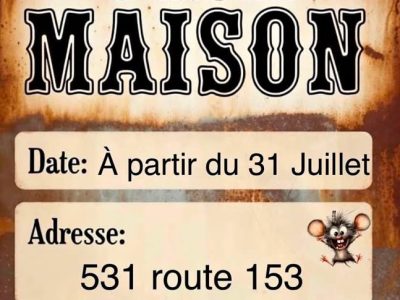Vente de garage et vide maison à St-Tite