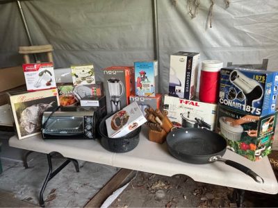VIDE GRENIER/ VENTE DE GARAGE 8-9 AOÛT, CHASSE, PÊCHE, CUISINE, COUTEAUX ET PLUS…