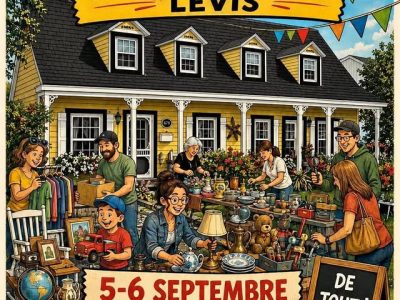 MÉGA-VENTE de garage à Levis