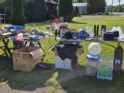Vente de garage à Trois-Rivières