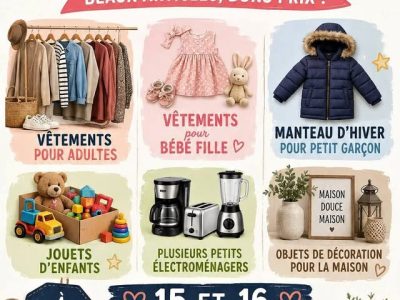 Méga vente de garage à Trois-Rivières