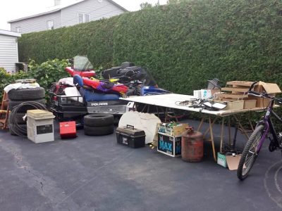 Vente de garage 22-23 août 2026 à Bon-Conseil