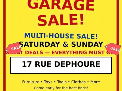 Garage Sale à Dollard-des-Ormeaux