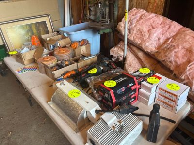 🏚️ VENTE DE GARAGE GÉANTE à Notre-Dame-du-Mont-Carmel 22 aout 23 aout beau temps mauvais temps