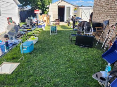 Grande vente de garage à Drummondville