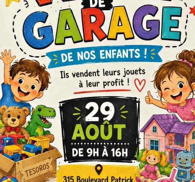 Vente de jouets à Drummondville