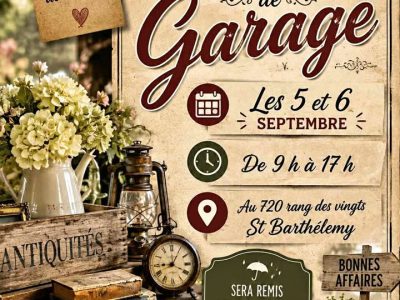 Vente de garage à Saint-Barthélemy